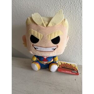 Funko My Hero Academia All Might Plush 7" MHA Anime Stuffed‎ Animal New w/ Tags